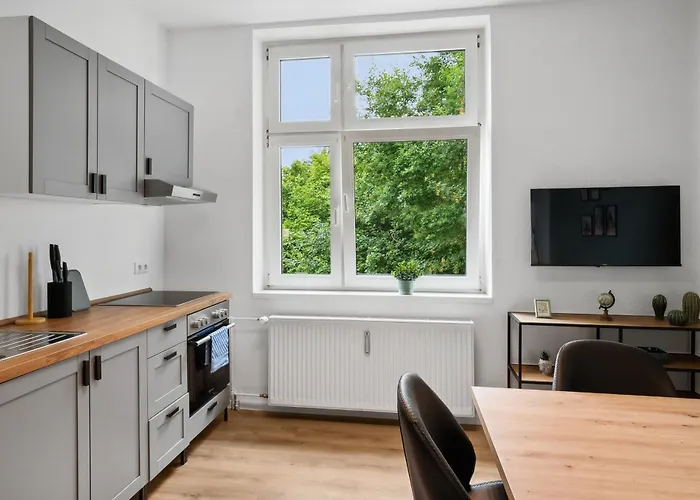 In - Kueche, Waschmaschine & Wlan - Ideal Fuer Firmen & Gaeste * Bochum